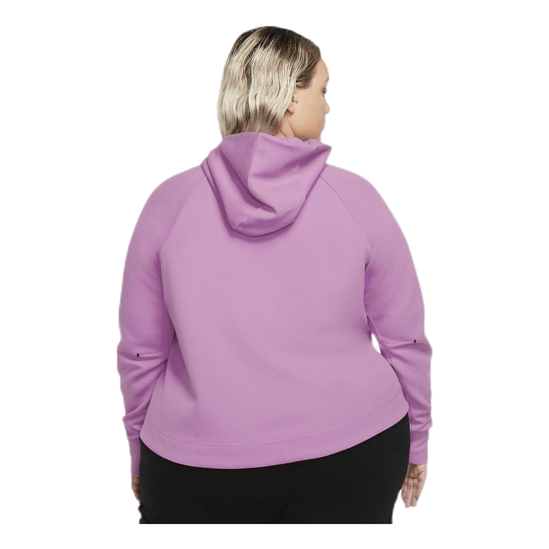 Nike Nsw Tch Flc Wr Hoody Fz Plus Pink 4 Nike Nsw Tch Flc Wr Hoody Fz Plus Pink - Image 2