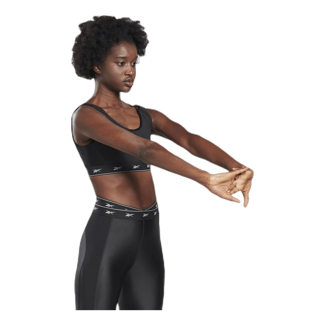 Reebok SR Strappy Lounge Bra Black 3 Reebok SR Strappy Lounge Bra Black