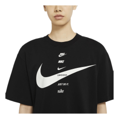 Nike Nsw Swsh Top Ss White/Black -Takit Myyntikauppa 003 1919624ab3d344149047529503a66654