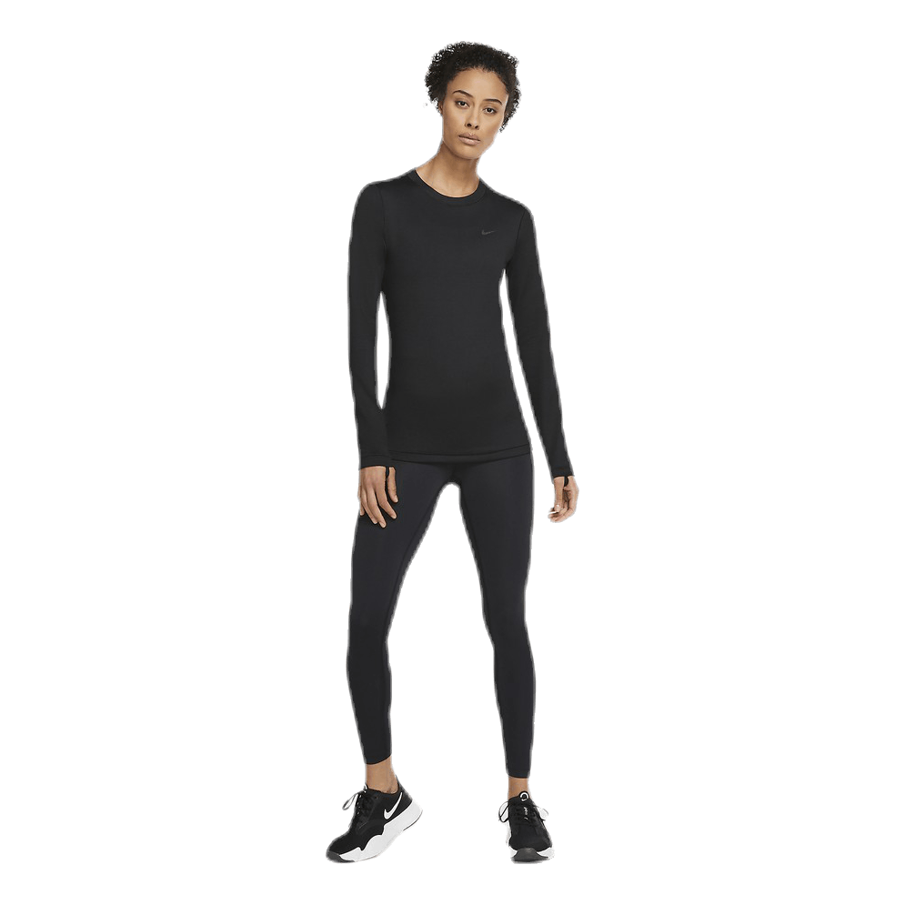 Nike Pro Therma Crew Black/Grey 7 Nike Pro Therma Crew Black/Grey - Image 5