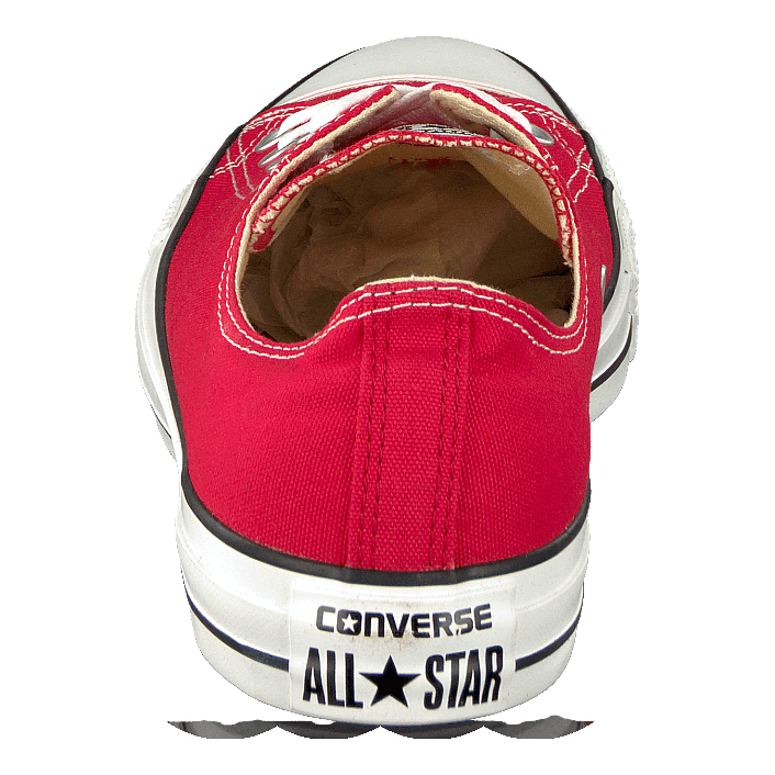 Converse All Star Canvas Low Canvas Red 7 Converse All Star Canvas Low Canvas Red - Image 5