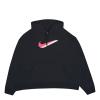 Nike Nsw Icn Clsh Hoody Ft Plus Black -Takit Myyntikauppa 09333 73 001