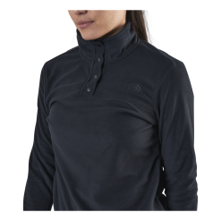 The North Face TKA Glacier Snap-Neck Pullover Black -Takit Myyntikauppa 09386 80 005
