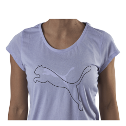 Puma Performance Heather Cat Tee Purple -Takit Myyntikauppa 09437 76 004