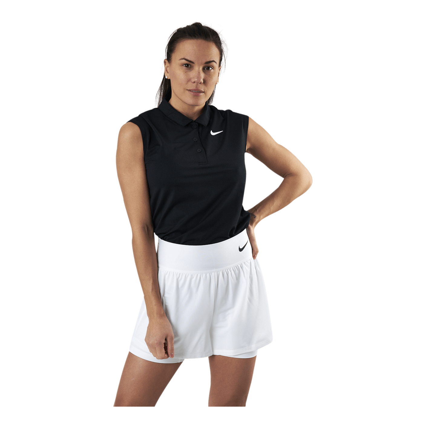 Nike Court Victory Polo White/Black 3 Nike Court Victory Polo White/Black