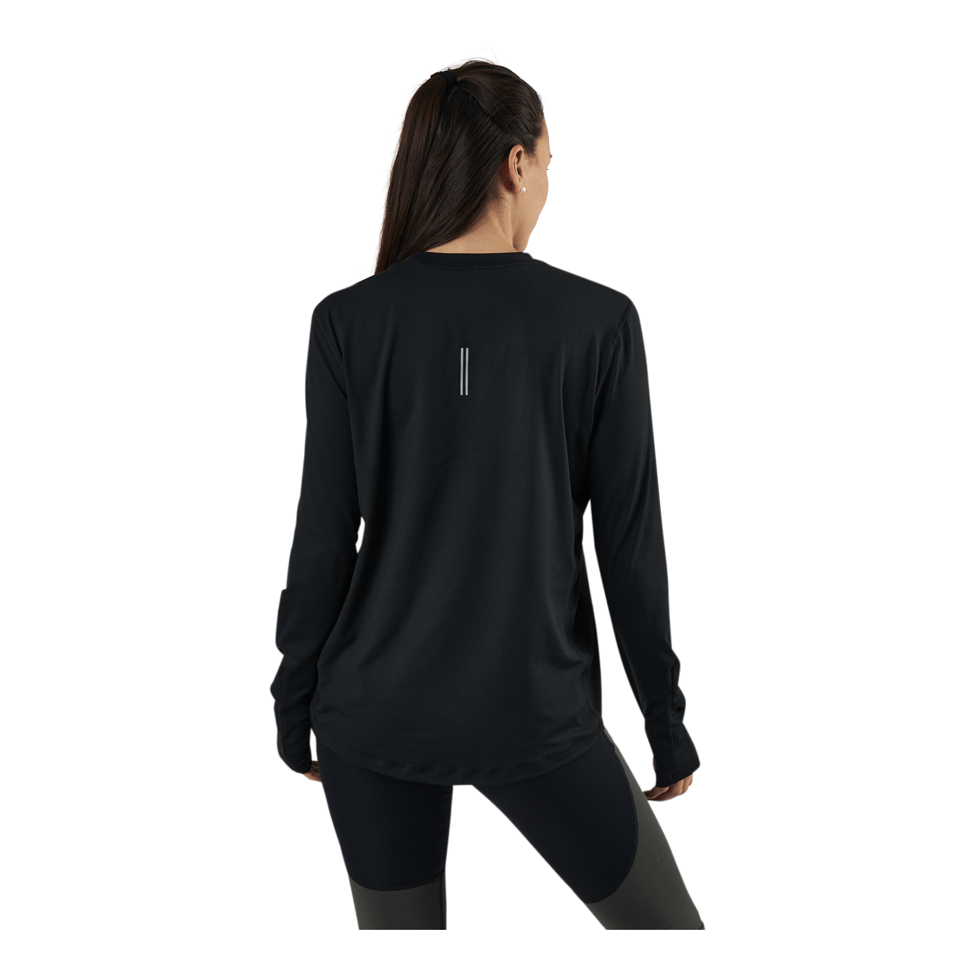 Nike Dri-FIT Element Women's Running Crew BLACK/REFLECTIVE SILV 7 Nike Dri-FIT Element Women's Running Crew BLACK/REFLECTIVE SILV - Image 5