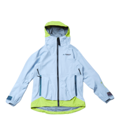 ADIDAS W Terrex Myshelter Gore-Tex Active Jacket Halo Blue / Acid Yellow -Takit Myyntikauppa 09448 62 008