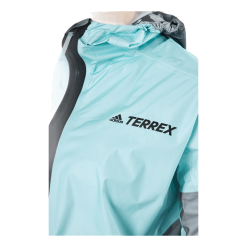 ADIDAS Terrex Agravic Tr Pro Rain Jacket Women Acid Mint / Black -Takit Myyntikauppa 09449 89 004