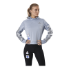 ADIDAS Space Race Hoodie Women Halo Silver