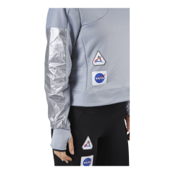 ADIDAS Space Race Hoodie Women Halo Silver -Takit Myyntikauppa 09450 41 008