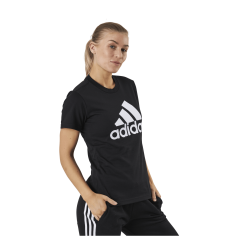 ADIDAS Essentials Regular T-Shirt Black / White