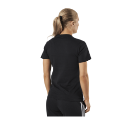 ADIDAS Essentials Regular T-Shirt Black / White -Takit Myyntikauppa 09450 67 003