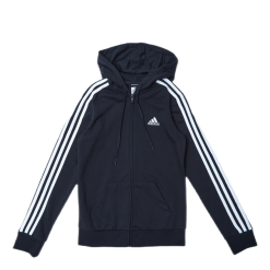 ADIDAS Essentials Full-Zip Hoodie Black / White -Takit Myyntikauppa 09450 97 005