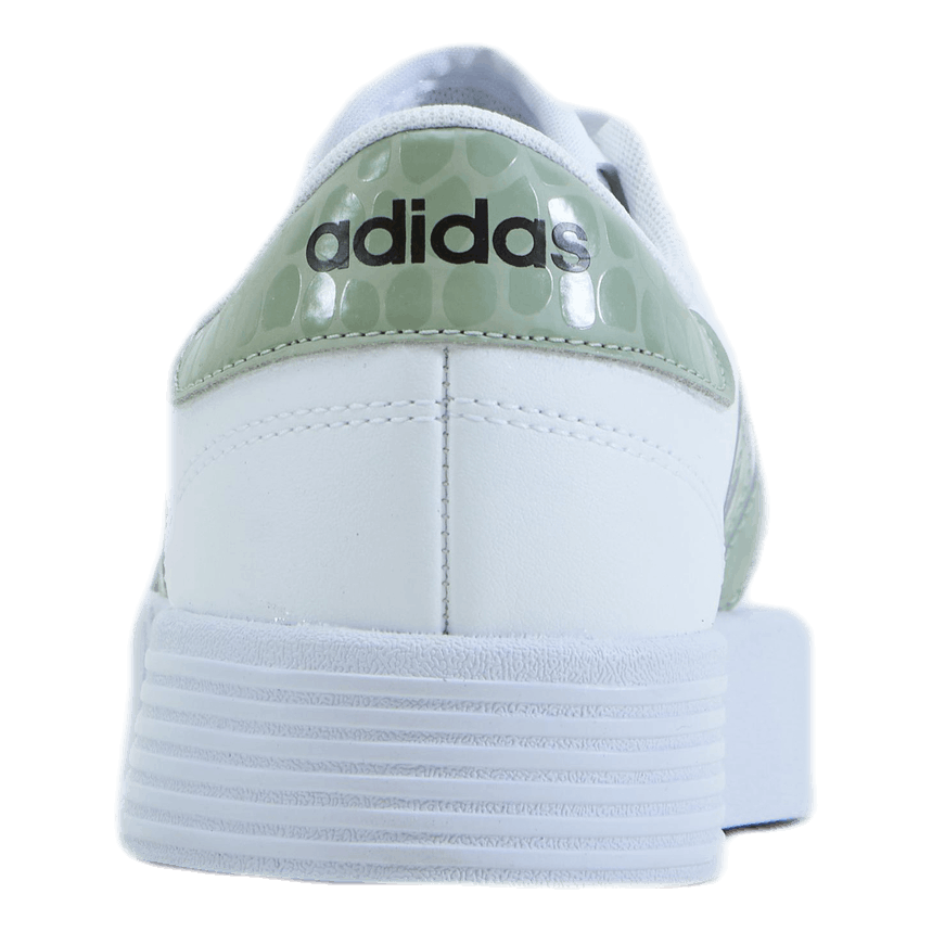 ADIDAS Court Bold Cloud White / Halo Green / Grey Two 4 ADIDAS Court Bold Cloud White / Halo Green / Grey Two - Image 2