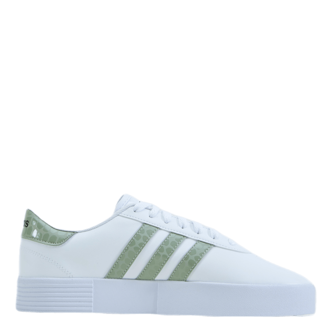ADIDAS Court Bold Cloud White / Halo Green / Grey Two 5 ADIDAS Court Bold Cloud White / Halo Green / Grey Two - Image 3