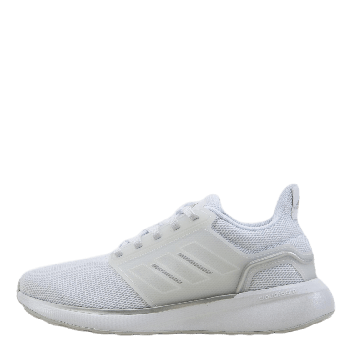 ADIDAS Eq19 Run Cloud White / Cloud White / Silver Metallic 3 ADIDAS Eq19 Run Cloud White / Cloud White / Silver Metallic