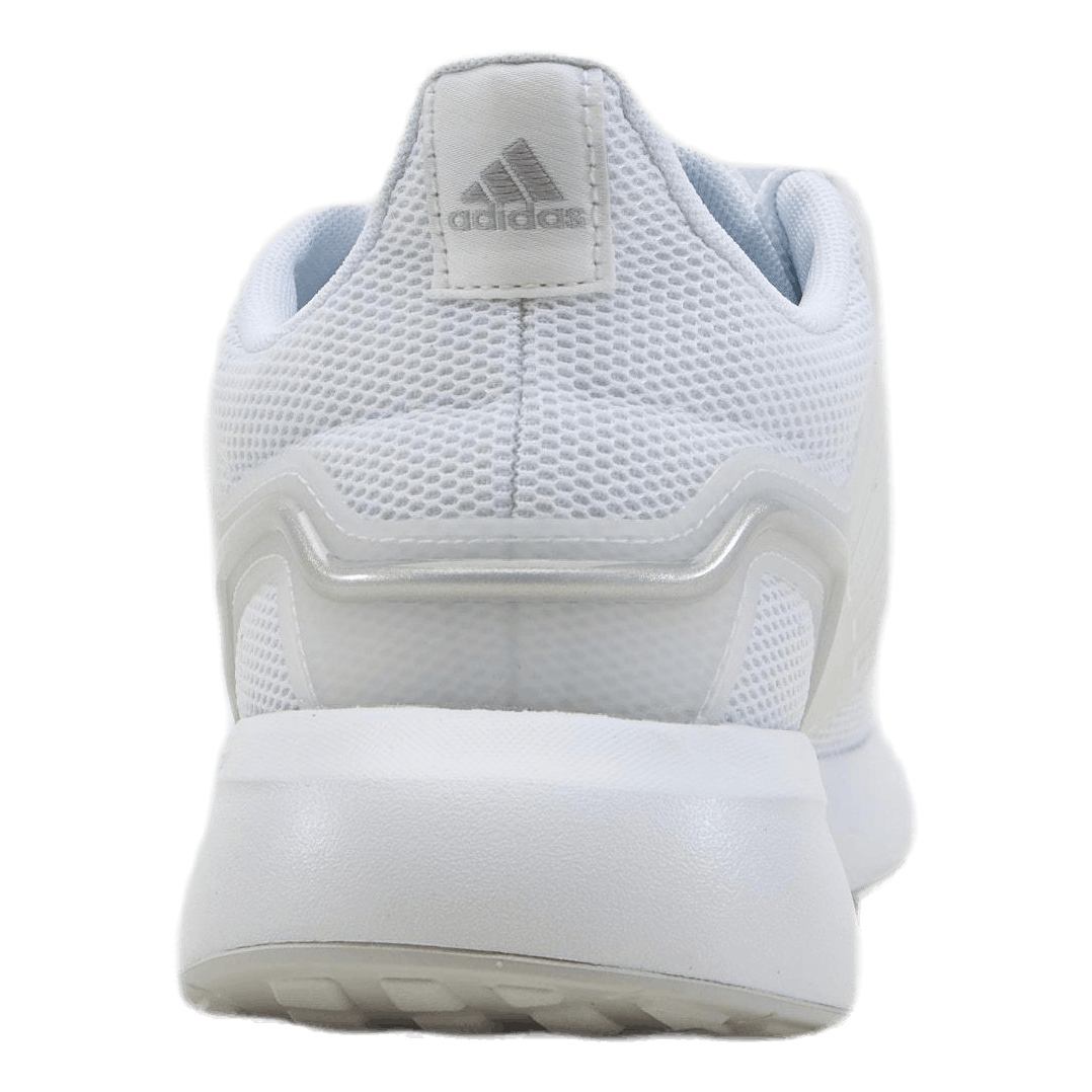 ADIDAS Eq19 Run Cloud White / Cloud White / Silver Metallic 4 ADIDAS Eq19 Run Cloud White / Cloud White / Silver Metallic - Image 2