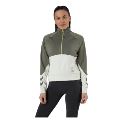 Hummel Half Zip Sweatshirt Yellow