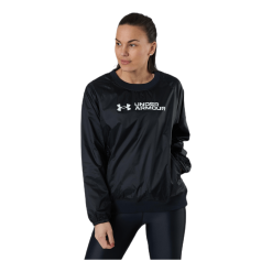 Under Armour Recover Woven Shine Crew Black