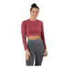 Norfolk Molly Seamless LS Crop Top Pink -Takit Myyntikauppa 09465 74 001