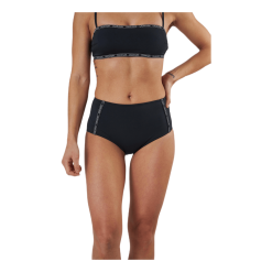 Calvin Klein Core Logo Tape High Waist Bikini Brief Black