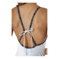 Calvin Klein Core Logo Tape Square Neck Swimsuit White -Takit Myyntikauppa 09469 03 004