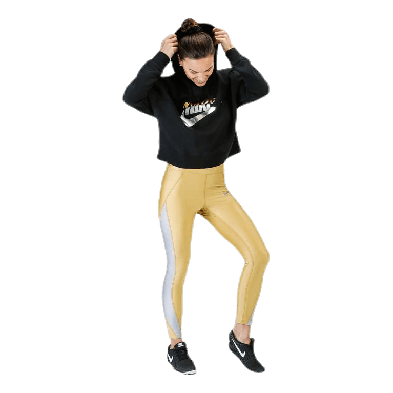 Nike Rally Metallic Hoodie Black 6 Nike Rally Metallic Hoodie Black - Image 4