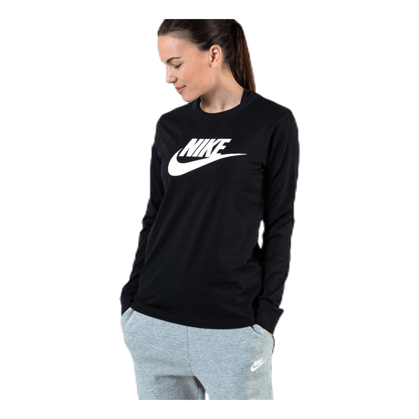 Nike Nsw Ls Sweater White/Black 3 Nike Nsw Ls Sweater White/Black