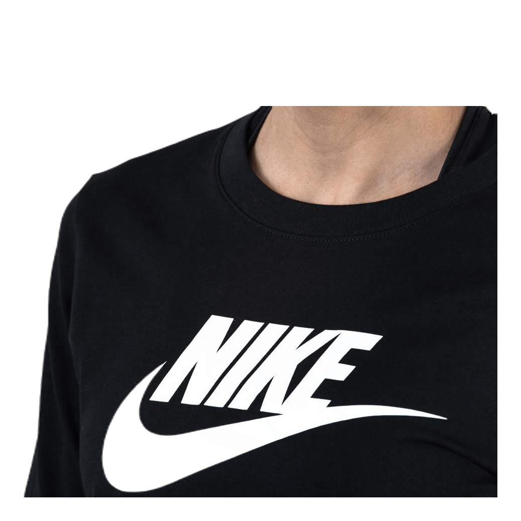 Nike Nsw Ls Sweater White/Black 7 Nike Nsw Ls Sweater White/Black - Image 5