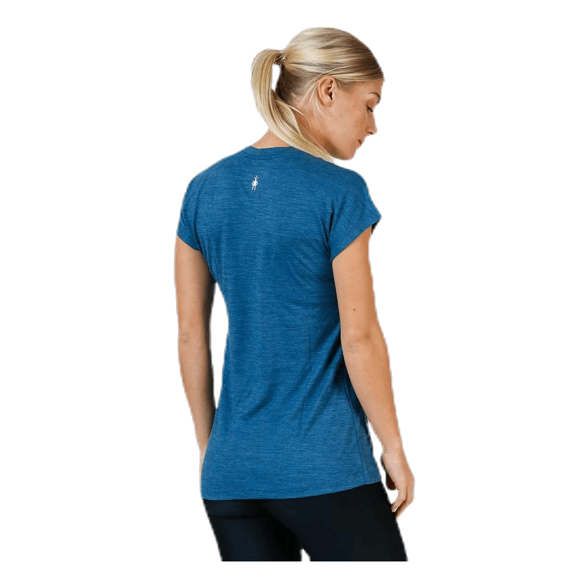 Smartwool Go Far Feel Good Tee Blue 5 Smartwool Go Far Feel Good Tee Blue - Image 3