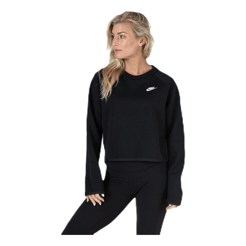Nike Nsw Tech Fleece Crew Black 3 Nike Nsw Tech Fleece Crew Black