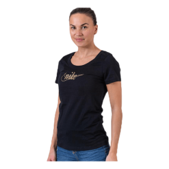 Nike NSW Tee Glitter 1 Black/Gold -Takit Myyntikauppa 193152619647 005 34e1a8f67e274617b4dcb04a235f56a7