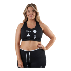 Nike Swoosh Icon Clash Bra Plus White/Black