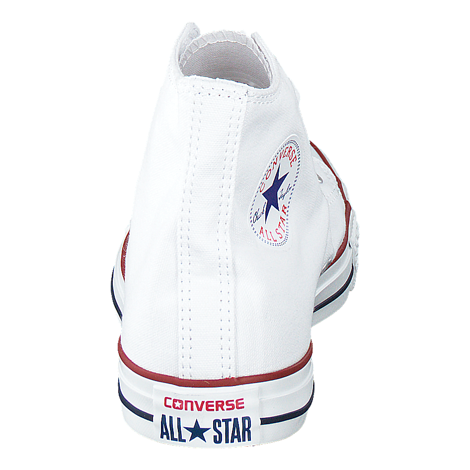 Converse All Star Canvas Hi Optical White 7 Converse All Star Canvas Hi Optical White - Image 5