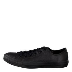 Converse Chuck Taylor All Star Ox Leather Black Monochrome
