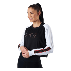 Fila Ahuva Cropped Longsleeve Shirt Pink/Black