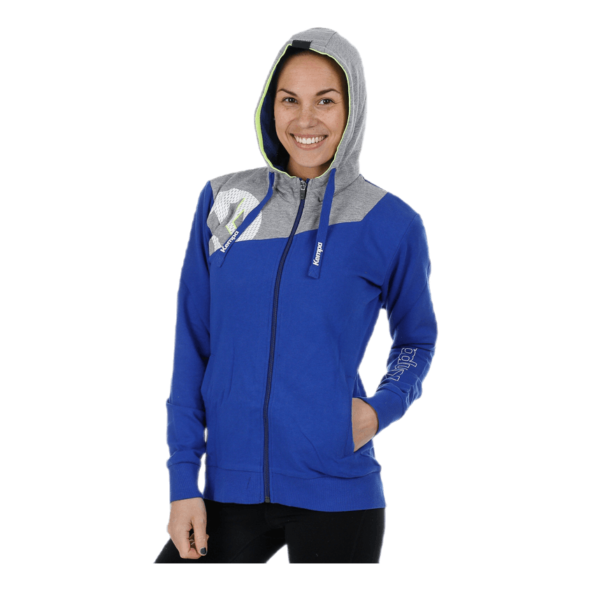 Kempa Core 2.0 Hood Jacket W Blue/Grey 4 Kempa Core 2.0 Hood Jacket W Blue/Grey - Image 2
