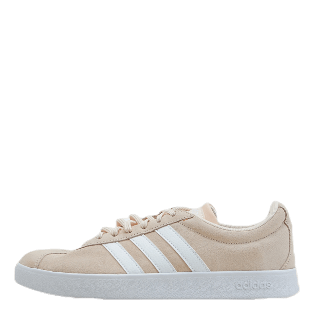 ADIDAS Vl Court 2.0 Pink Tint / Cloud White / Dove Grey 3 ADIDAS Vl Court 2.0 Pink Tint / Cloud White / Dove Grey