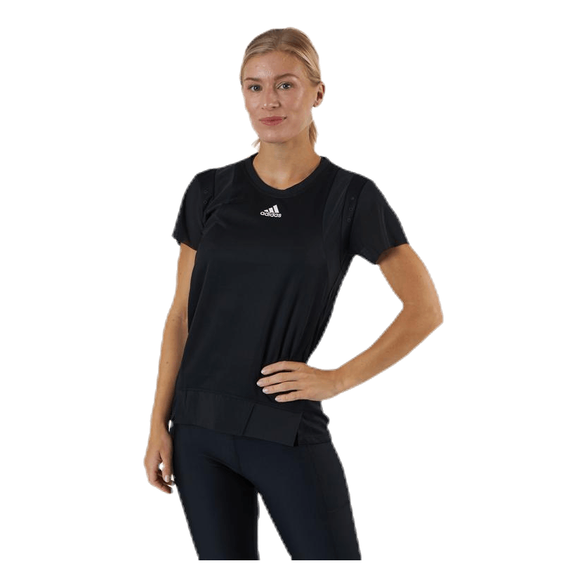 ADIDAS Training Heat Ready Tee Black 3 ADIDAS Training Heat Ready Tee Black