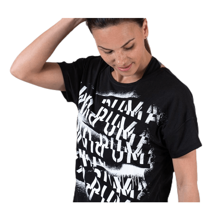 Puma HIT Feel It Tee Black 3 Puma HIT Feel It Tee Black