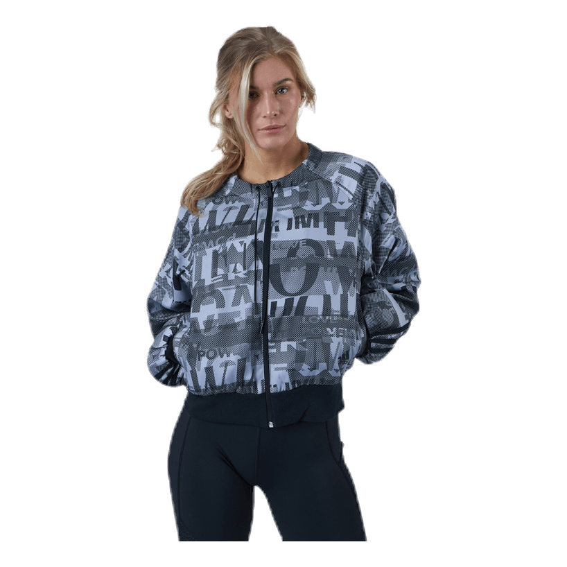 ADIDAS Cover Up Jacket Black/Grey 4 ADIDAS Cover Up Jacket Black/Grey - Image 2