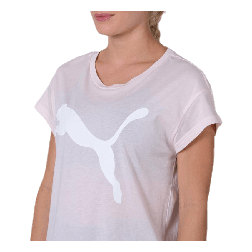 Puma Active Logo Tee Pink 5 Puma Active Logo Tee Pink - Image 3