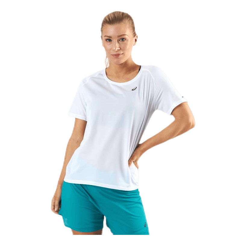 Asics Ventilate SS Top White 3 Asics Ventilate SS Top White