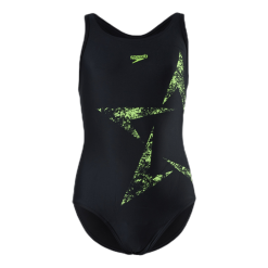 Speedo Boomstar Placement Flyback Black/Yellow