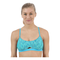 Nike Swim Keyhole Sport Top Green