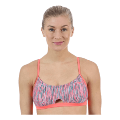 Nike Swim Keyhole Sport Top Blue