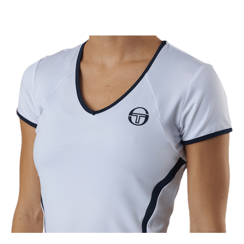 Sergio Tacchini Eva T-Shirt Blue/White 6 Sergio Tacchini Eva T-Shirt Blue/White - Image 4