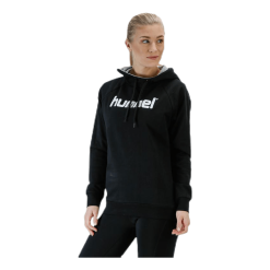 Hummel Cotton Logo Hoodie W Black