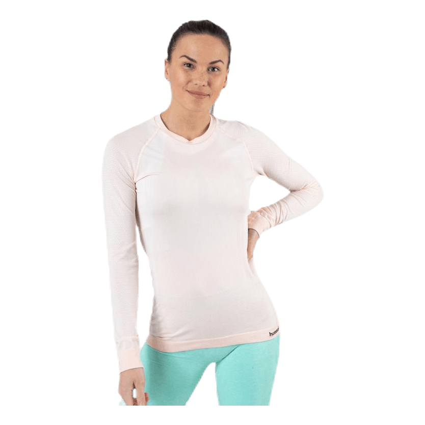 Hummel Clea Seamless LS Pink 3 Hummel Clea Seamless LS Pink