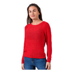 ONLY Geena Xo L/S Pullover Knt Red -Takit Myyntikauppa 5713442237082 005 09ca9a19df0542939cb1ddc577da51ae